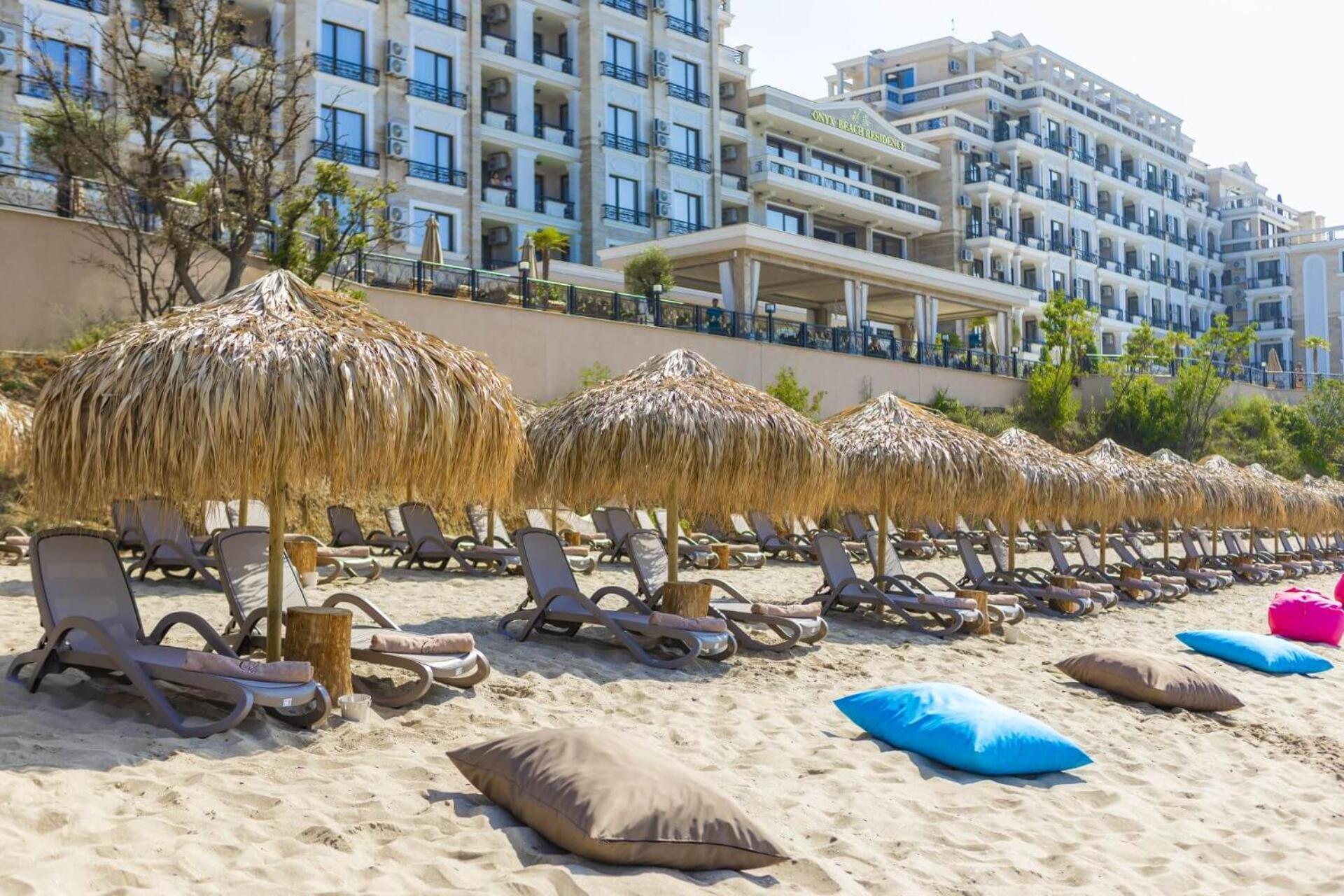 Onyx 2 Private Beach Apartment Светий Влас Екстер'єр фото